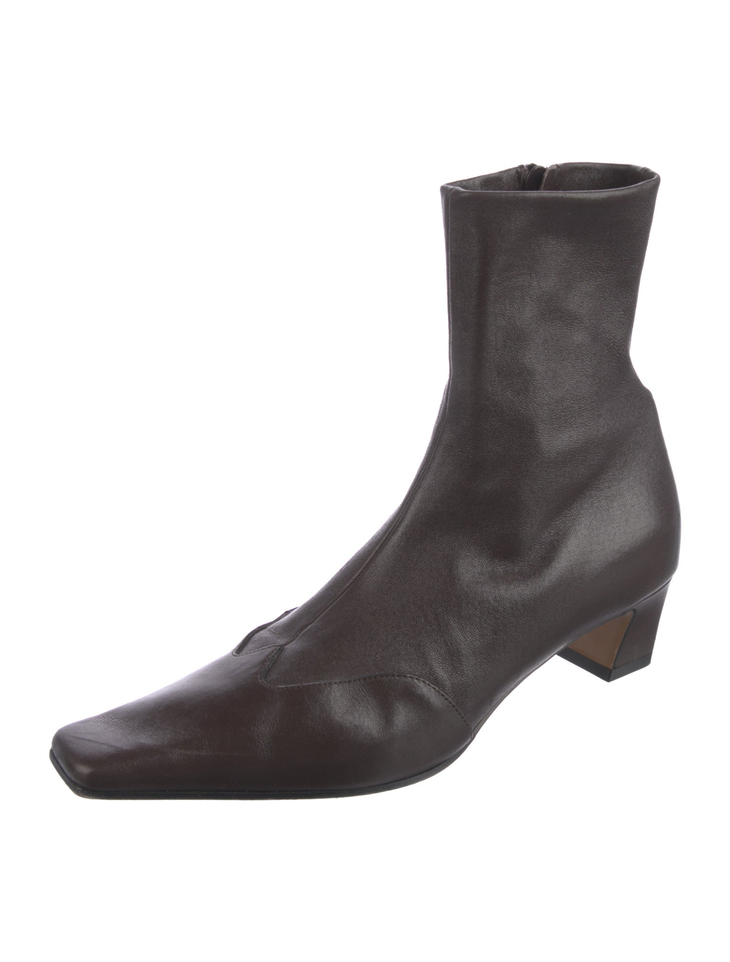 Khaite Leather Boots