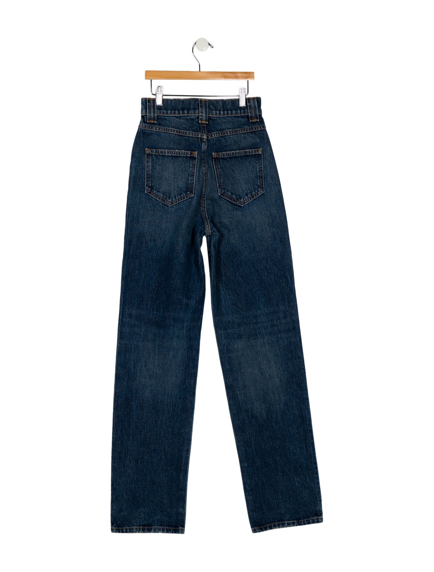 Khaite High-Rise Straight Leg Jeans w/ Tags