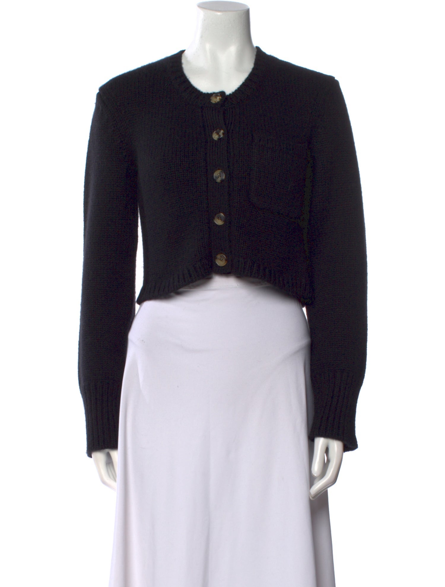 Khaite Cashmere Crew Neck Sweater