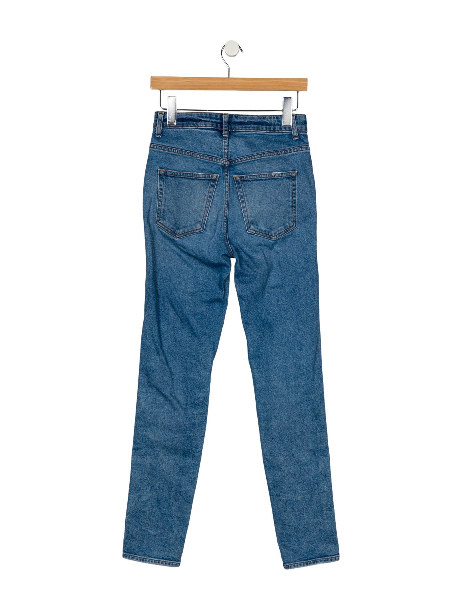 Khaite High-Rise Skinny Leg Jeans