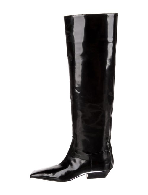 Khaite Patent Leather Boots