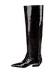 Khaite Patent Leather Boots