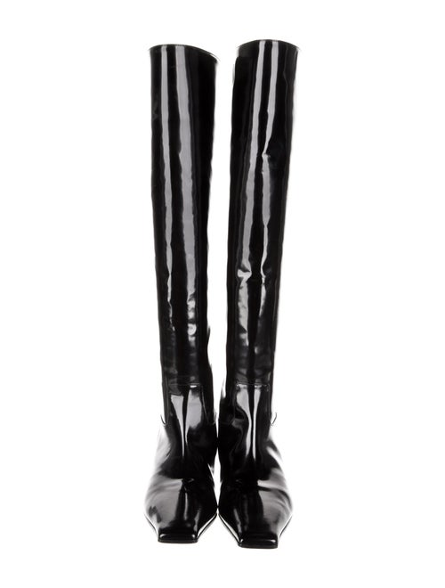 Khaite Patent Leather Boots