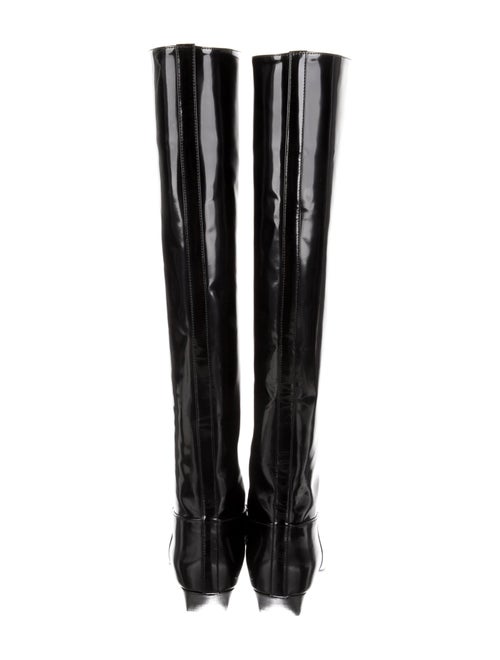 Khaite Patent Leather Boots