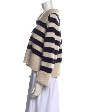 Khaite Cashmere Striped Sweater