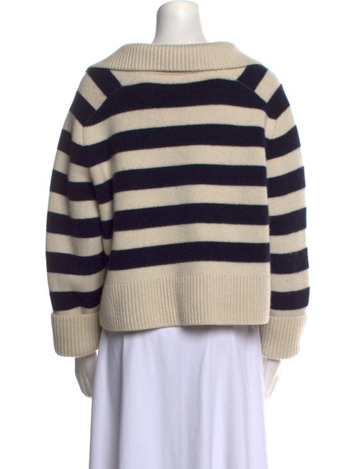 Khaite Cashmere Striped Sweater