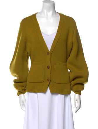 Khaite Cashmere V-Neck Sweater