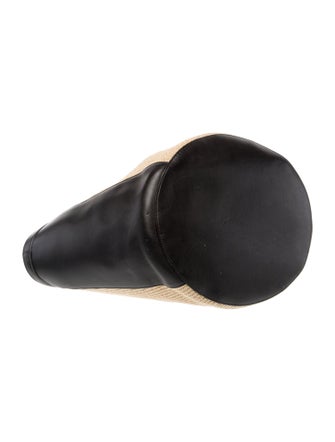 Khaite Straw Bucket Bag