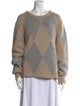 Khaite Cashmere Printed Sweater