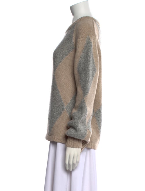 Khaite Cashmere Printed Sweater