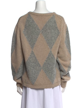 Khaite Cashmere Printed Sweater