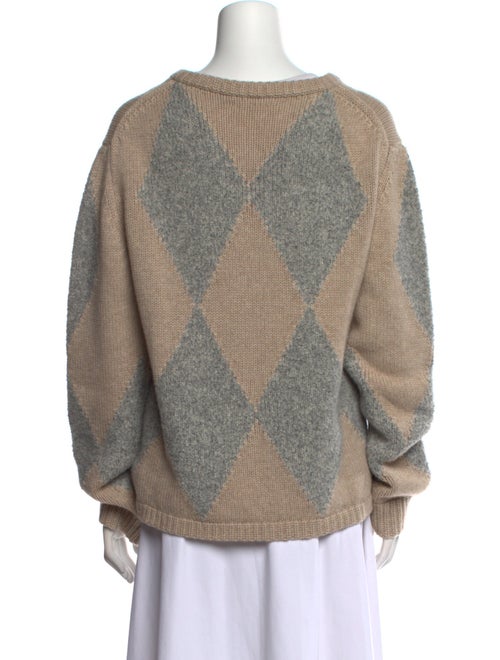 Khaite Cashmere Printed Sweater