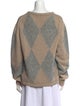 Khaite Cashmere Printed Sweater