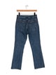 Khaite Mid-Rise Straight Leg Jeans