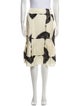 Khaite Printed Knee-Length Skirt