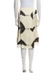 Khaite Printed Knee-Length Skirt
