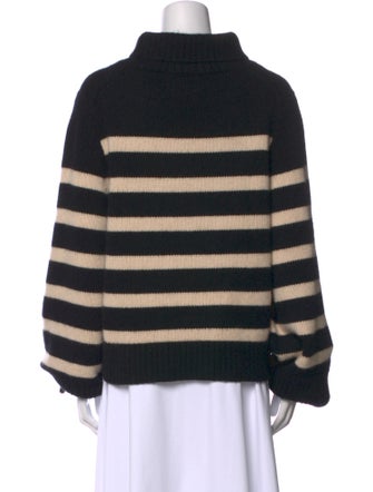 Khaite Cashmere Striped Sweater