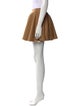 Khaite Wool Mini Skirt