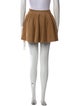 Khaite Wool Mini Skirt