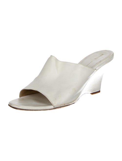 Khaite Leather Slides