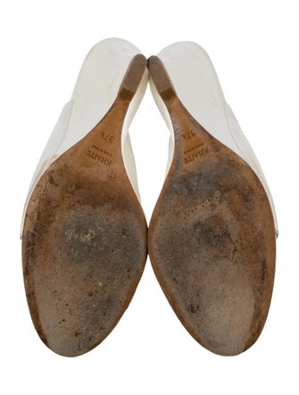 Khaite Leather Slides