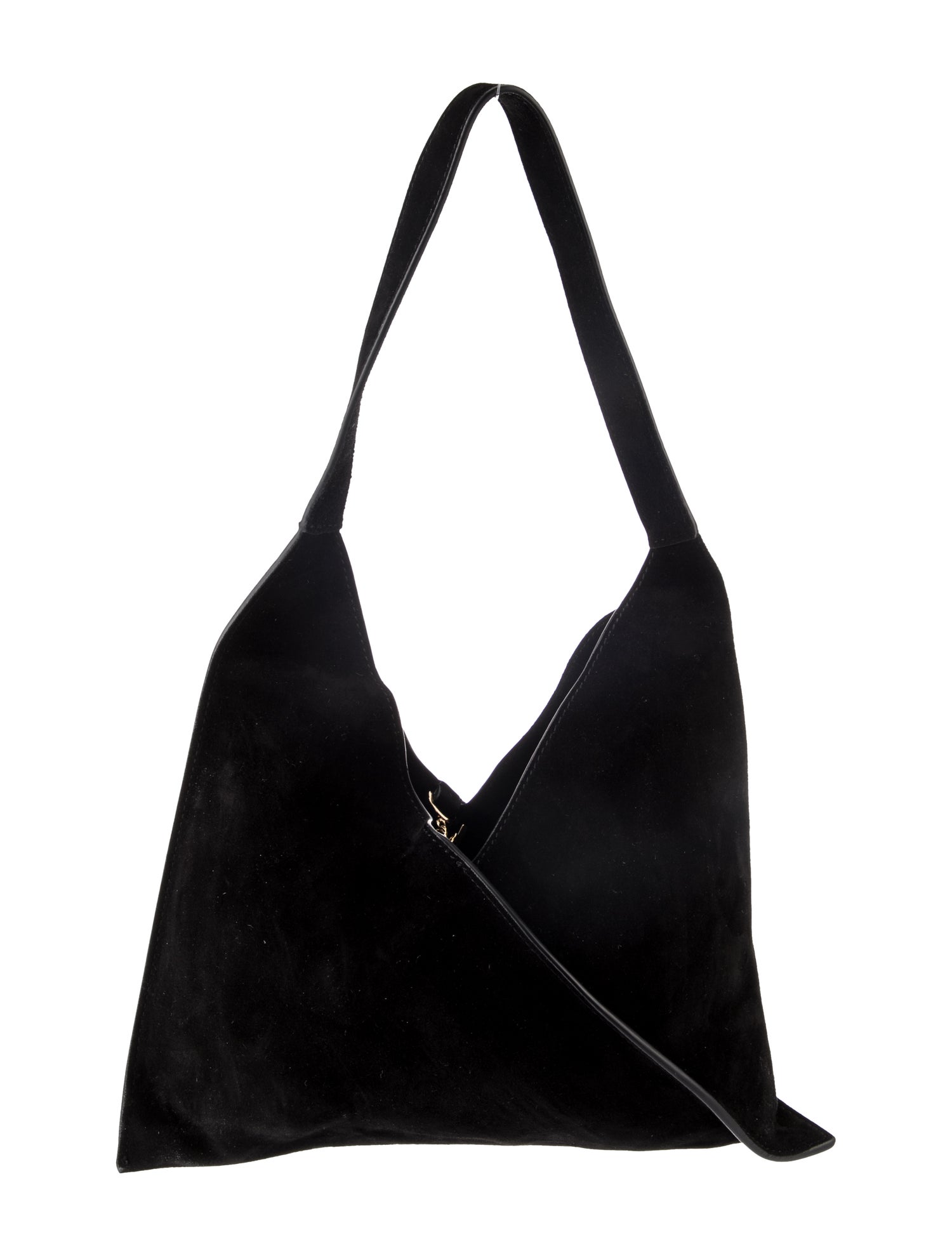 Khaite Suede Shoulder Bag