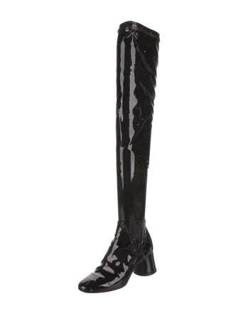 Khaite Patent Leather Boots