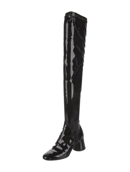 Khaite Patent Leather Boots