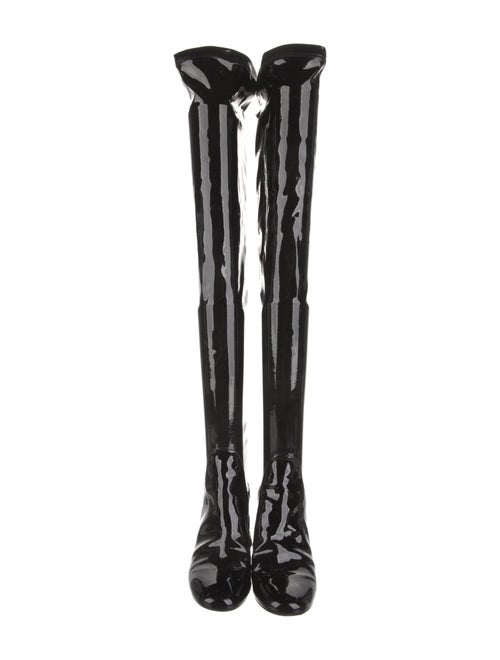 Khaite Patent Leather Boots
