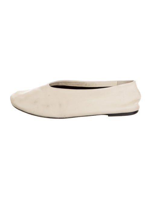 Khaite Leather Ballet Flats