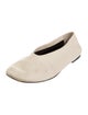 Khaite Leather Ballet Flats