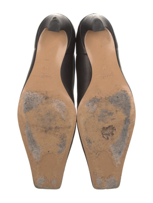 Khaite Leather Studded Accents Sock Boots