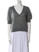 Khaite Cashmere V-Neck Sweater