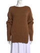 Khaite Cashmere Bateau Neckline Sweater