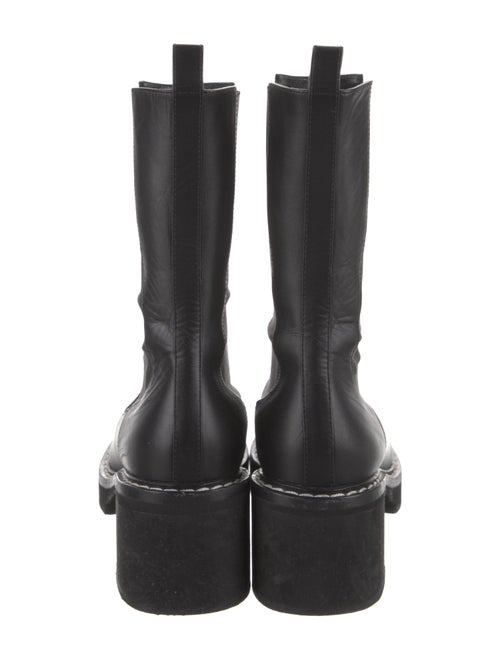 Khaite Leather Chelsea Boots