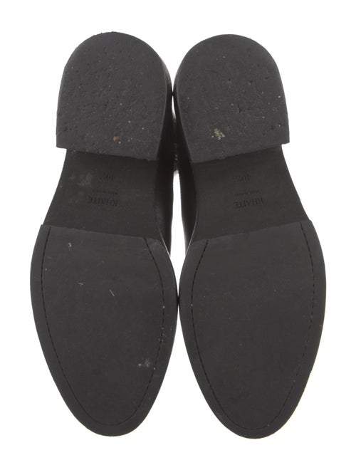 Khaite Leather Chelsea Boots