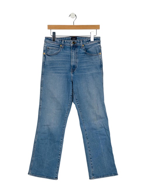 Khaite High-Rise Wide Leg Jeans