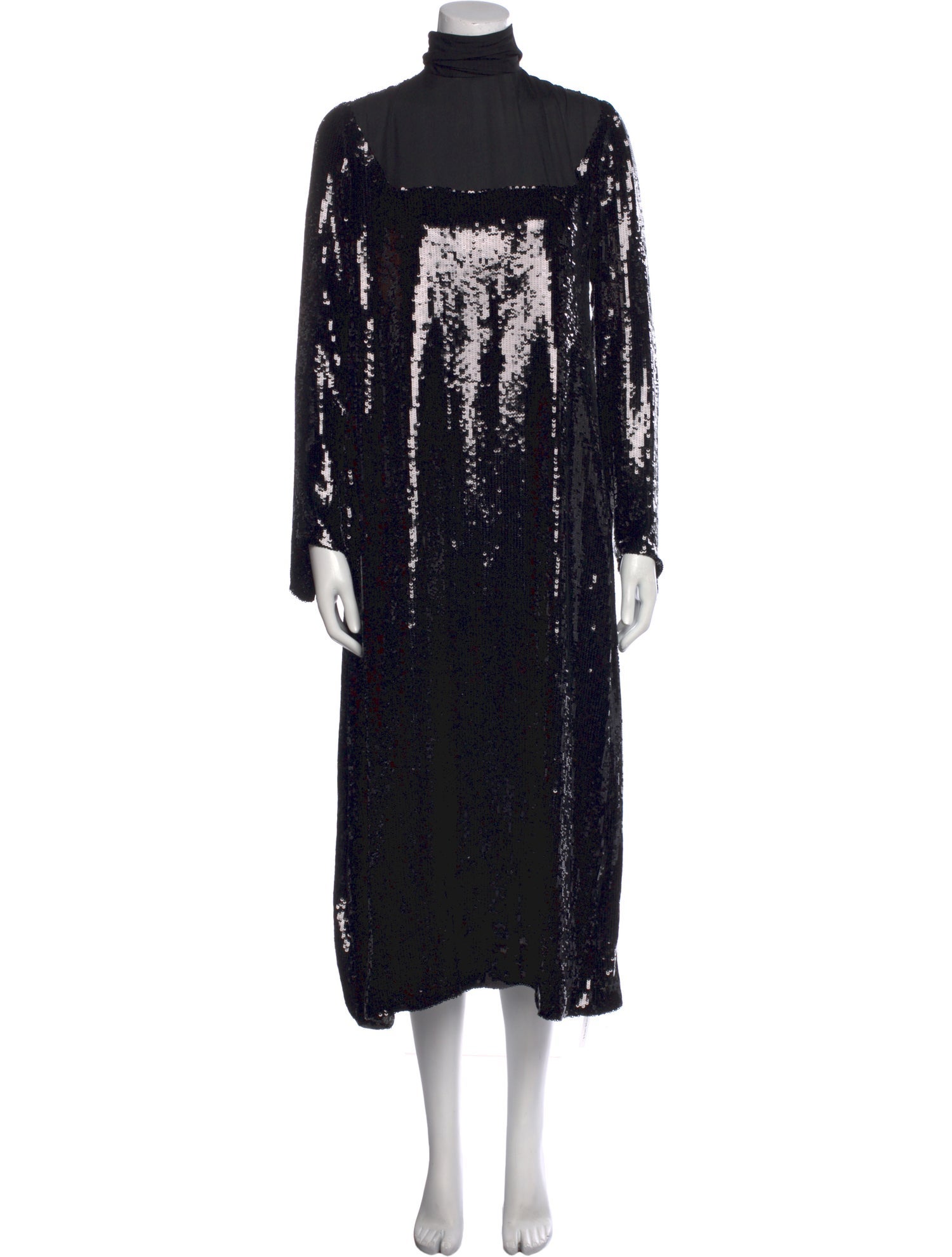 Khaite Sequin Long Dress