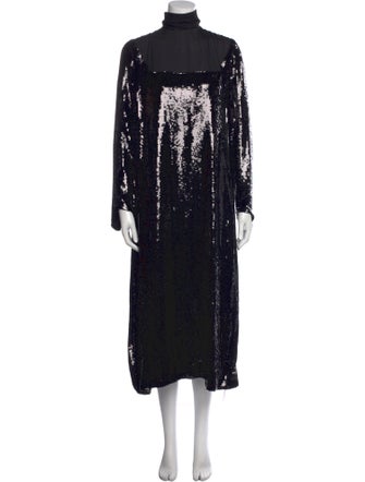 Khaite Sequin Long Dress