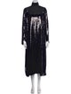 Khaite Sequin Long Dress