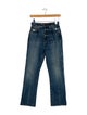Khaite High-Rise Straight Leg Jeans