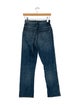Khaite High-Rise Straight Leg Jeans