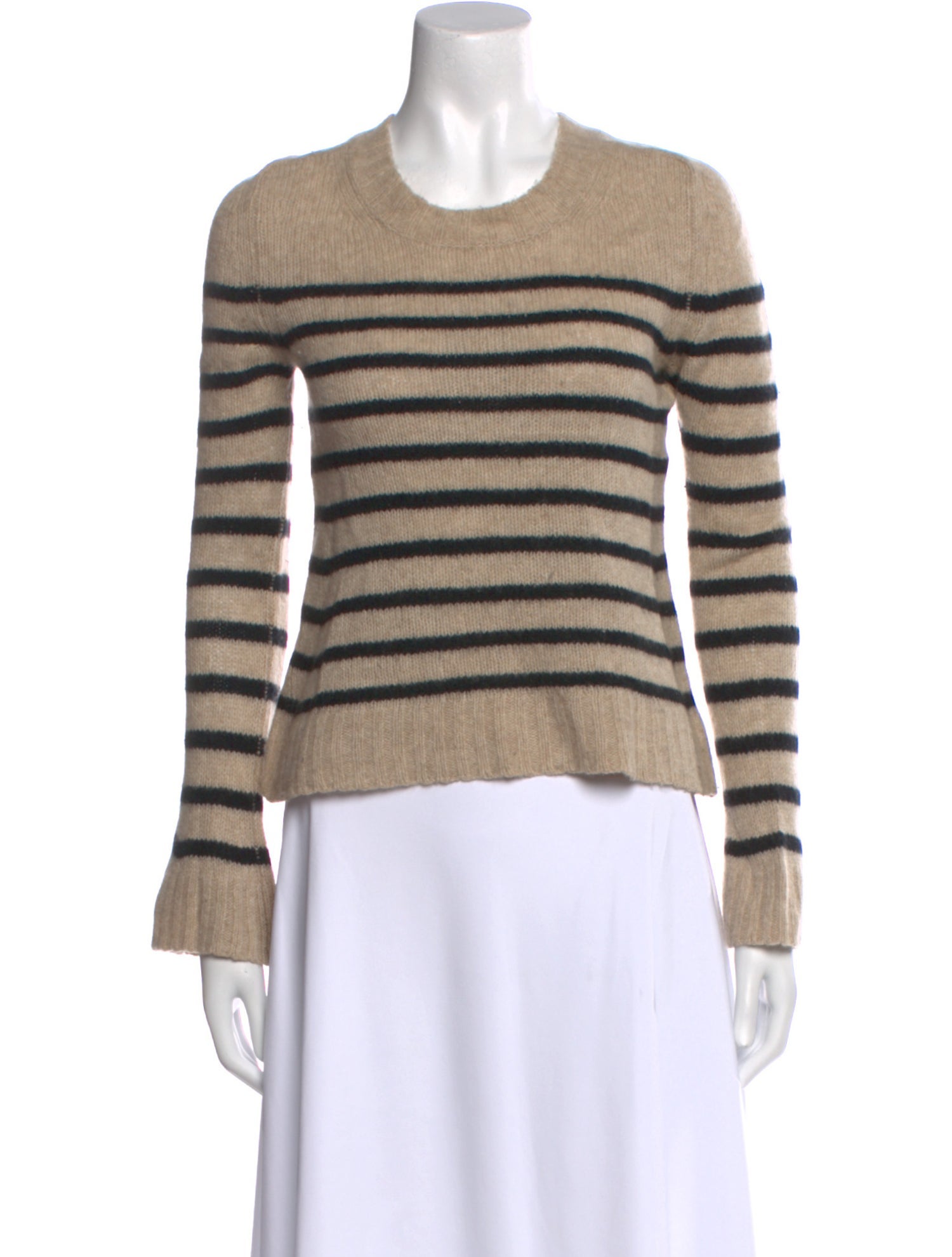 Khaite Cashmere Striped Sweater
