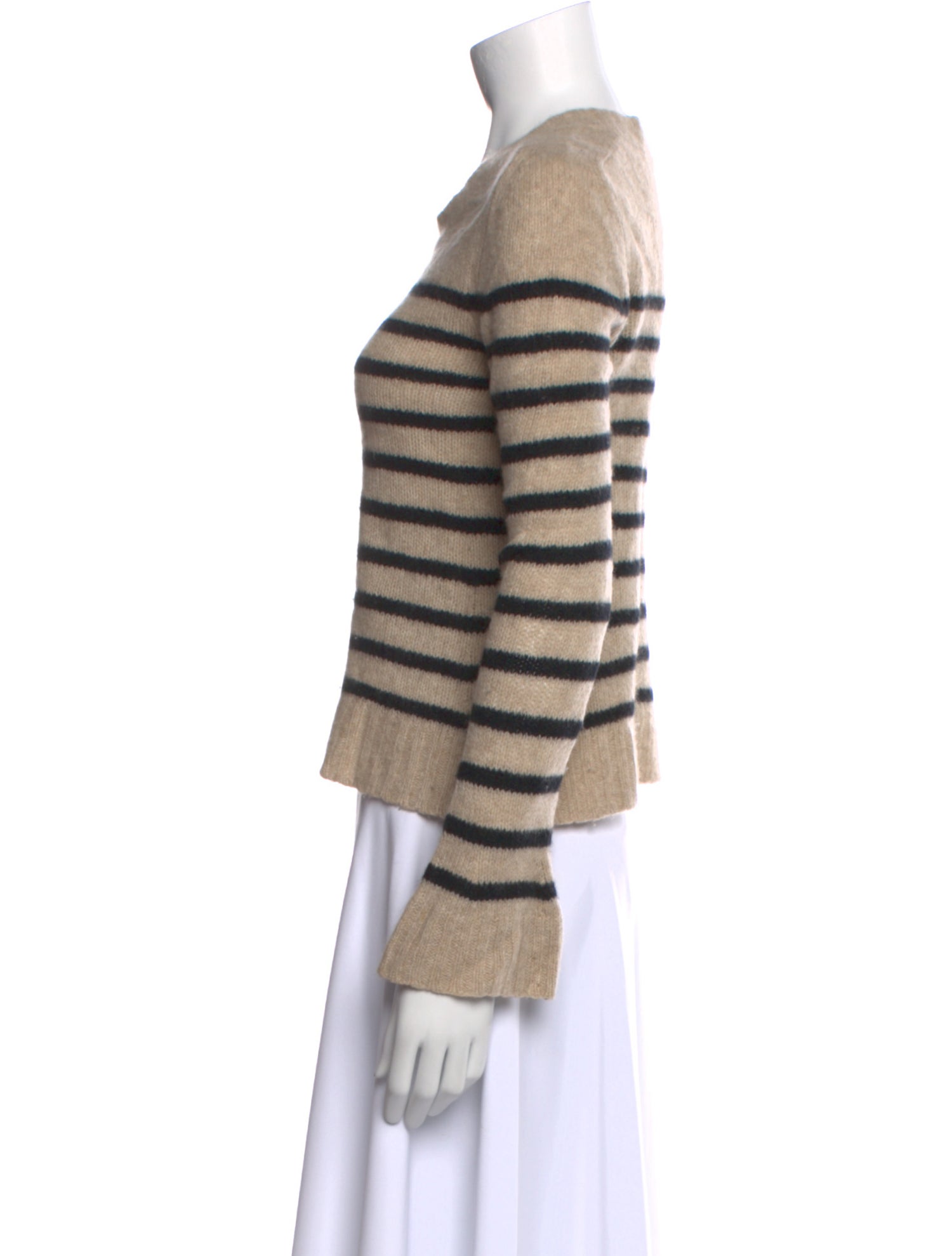 Khaite Cashmere Striped Sweater
