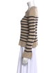 Khaite Cashmere Striped Sweater