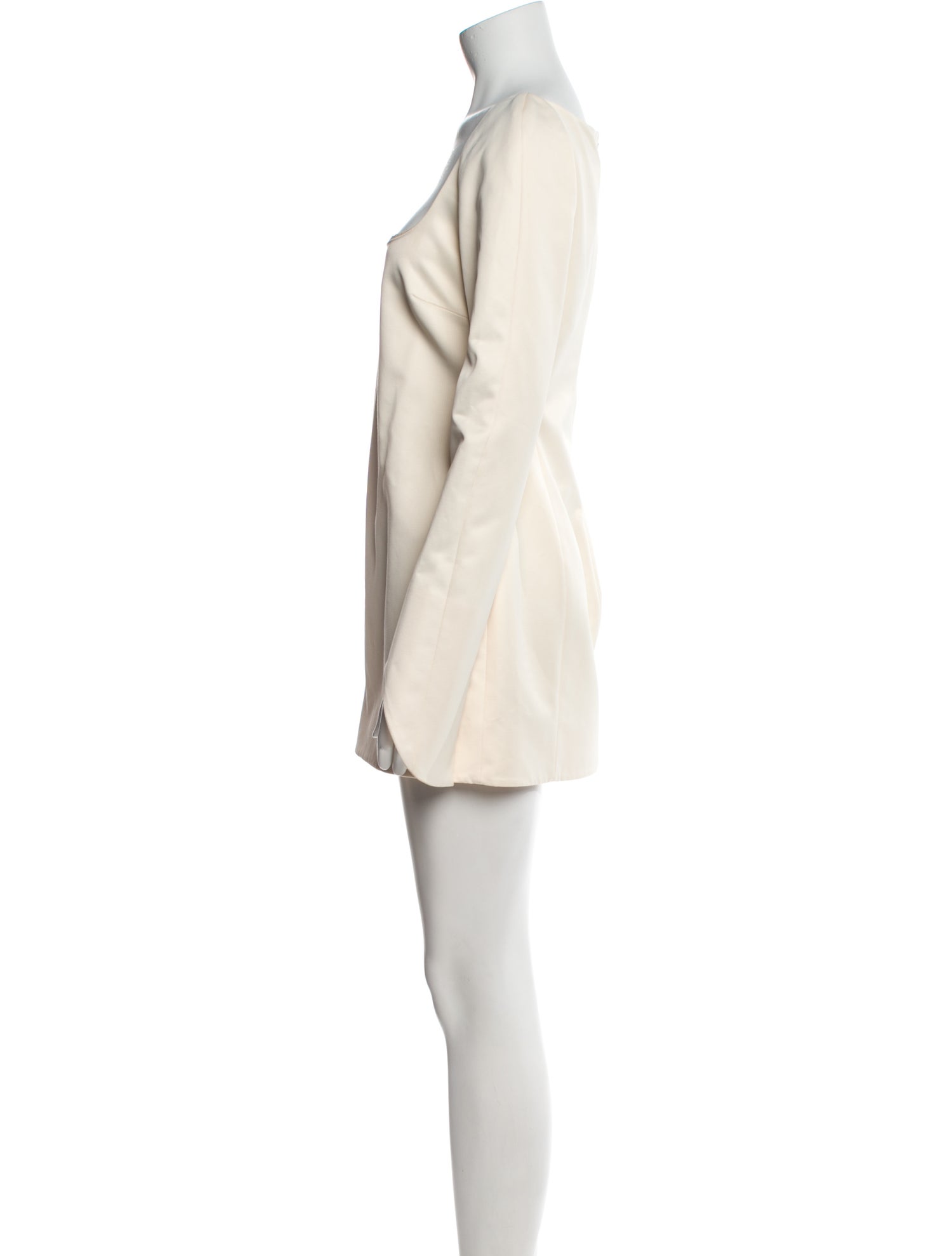 Khaite Square Neckline Mini Dress w/ Tags