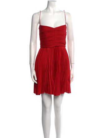 Khaite Linen Mini Dress