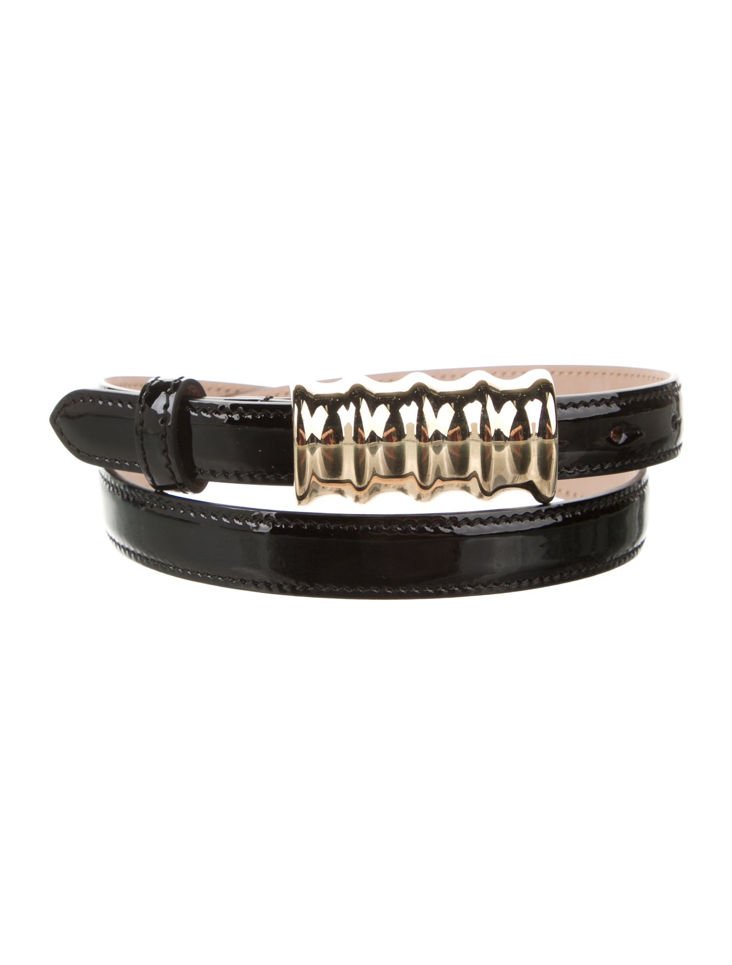 Khaite Skinny Leather Belt