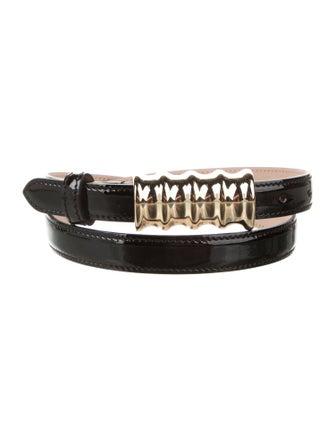 Khaite Skinny Leather Belt