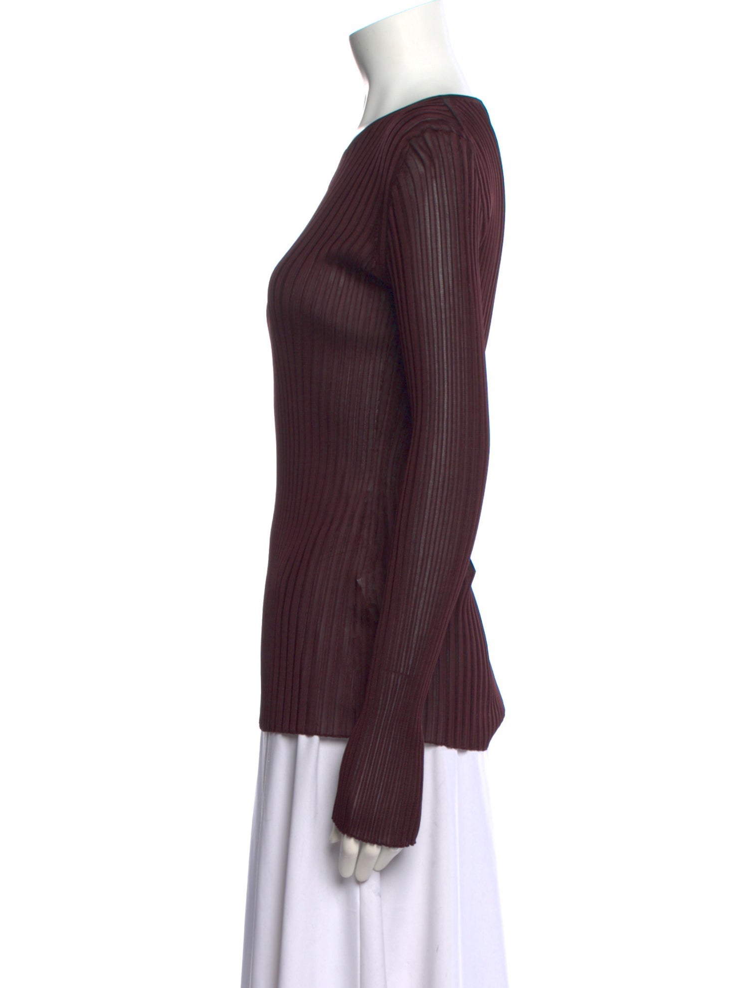 Khaite V-Neck Long Sleeve Top w/ Tags